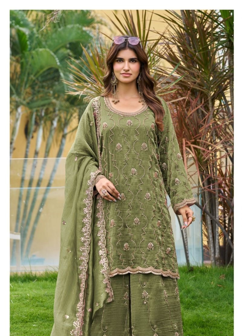 Deepsy D 3517 A To D Readymade Salsa Silk Beats Work Salwar Kameez Wholesale