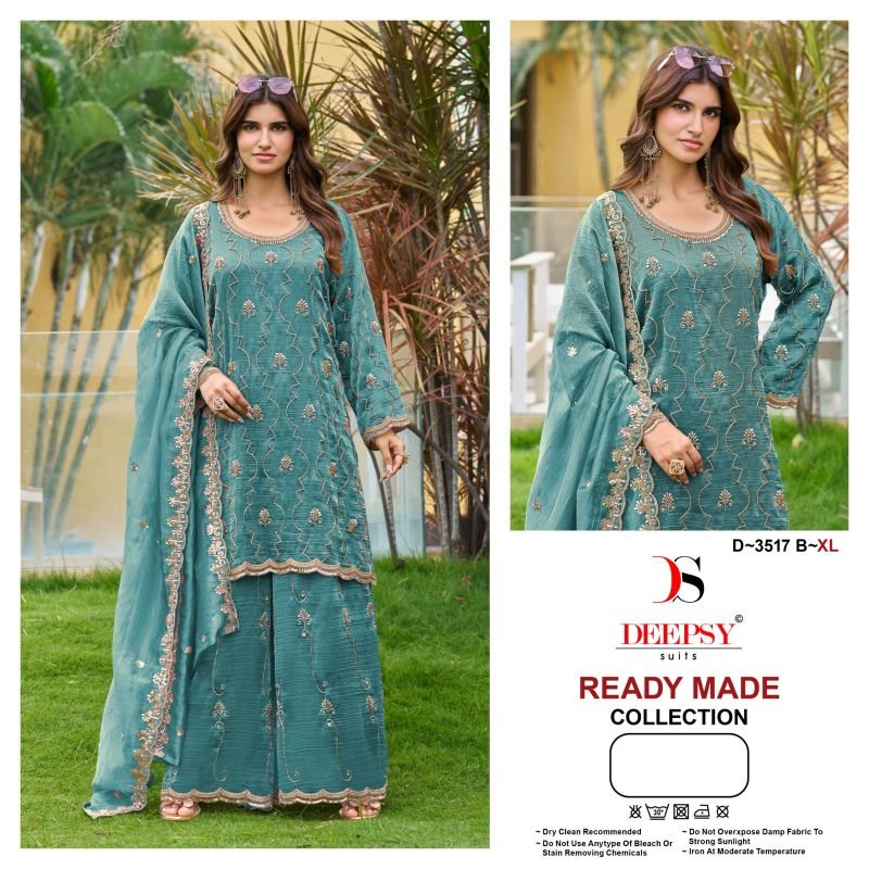 Launching Deepsy D 3517 A To D Readymade Salsa Silk Beats Work Salwar Kameez Wholesale 2026