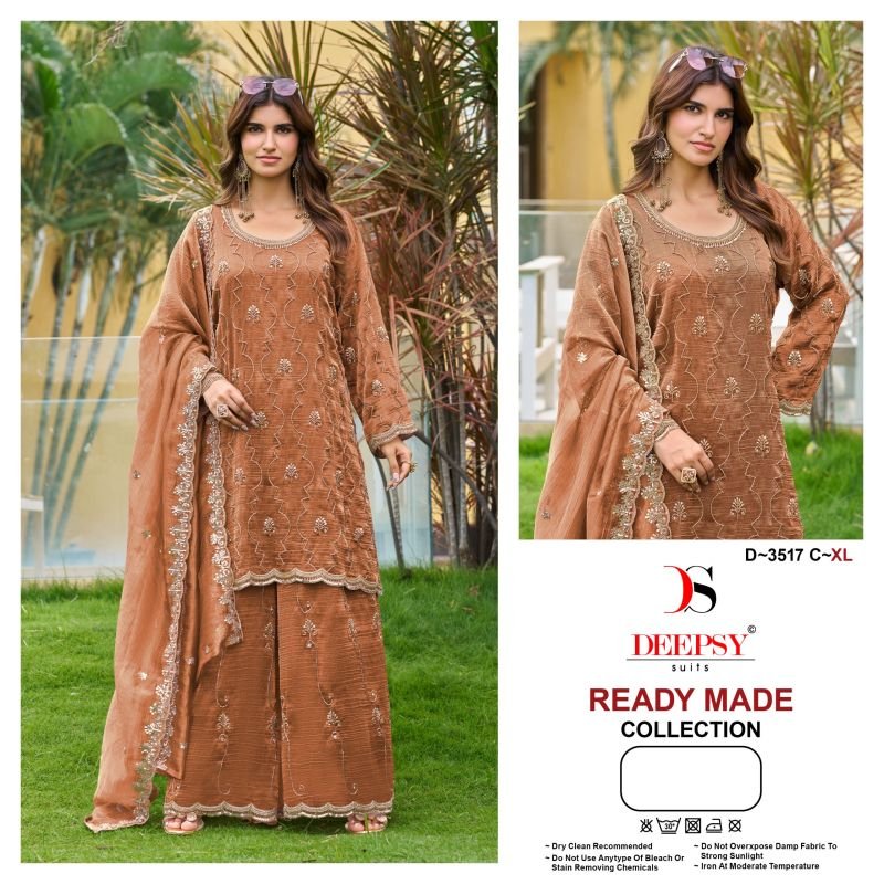 Launching Deepsy D 3517 A To D Readymade Salsa Silk Beats Work Salwar Kameez Wholesale 2026