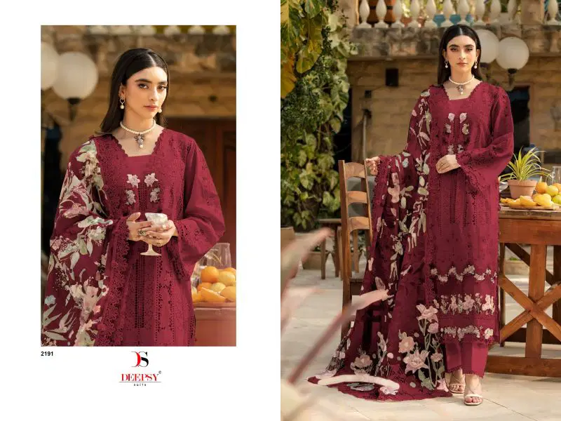 Deepsy Elaf Premium Superhit Cotton Self Embroidered Salwar Kameez Wholesale