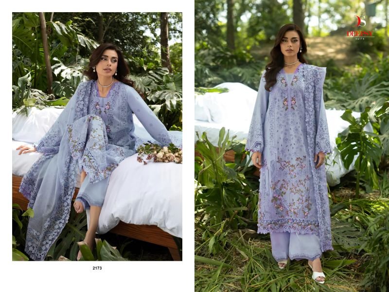 Deepsy Elaf Premium Vol 9 Cotton Self Embroidered Salwar Kameez Wholesale