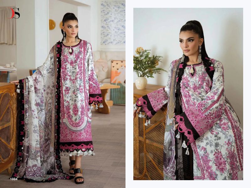 Launching Deepsy Jade Premium Vol 5 Chiffon Dupatta Lawn Embroidered Pakistani Salwar Kameez Wholesale 2026