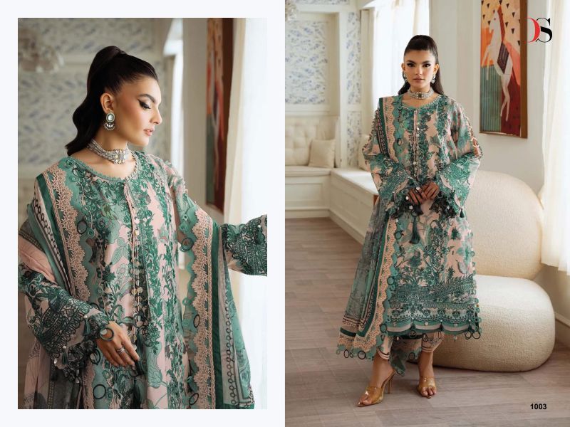 Launching Deepsy Jade Premium Vol 5 Chiffon Dupatta Lawn Embroidered Pakistani Salwar Kameez Wholesale 2026