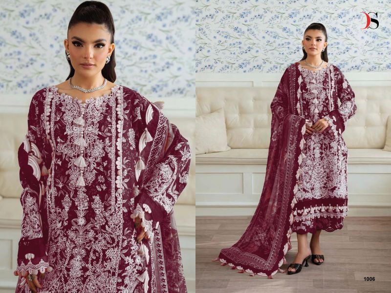 Launching Deepsy Jade Premium Vol 5 Chiffon Dupatta Lawn Embroidered Pakistani Salwar Kameez Wholesale 2026