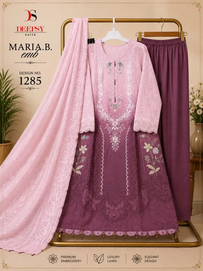 Deepsy R 1285 Cotton Embroidered Handmade Latkan Salwar Kameez Wholesale