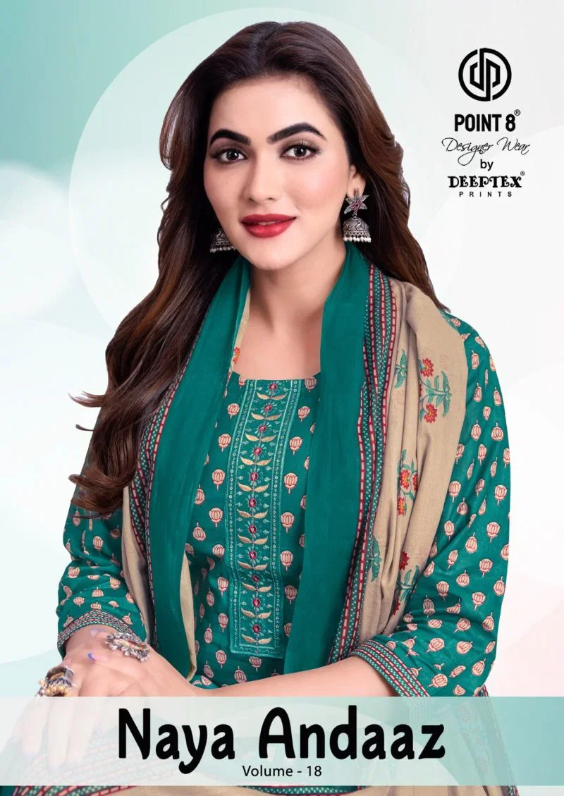 Deeptex Naya Andaaz Vol 18 Readymade Cotton Kurti Pant With Dupatta Wholesale