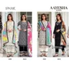 Glossy Simar Aayesha Viscose Muslin Digital Print Embroidered Salwar Kameez Wholesale
