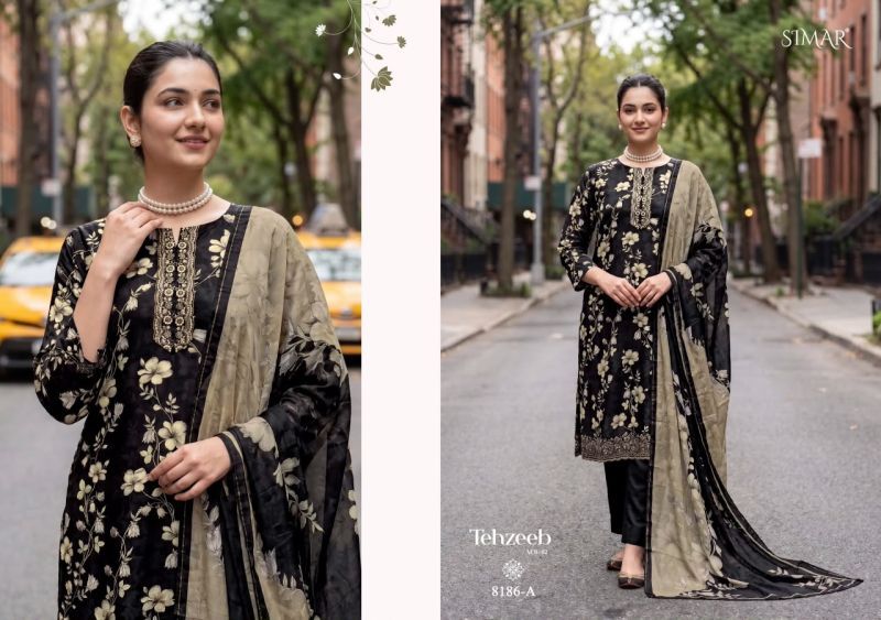 Launching Glossy Simar Tehzeeb Vol 2 Viscose Muslin Digital Print Embroidered Salwar Kameez Wholesale 2026