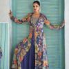 Stylish Gulkayra Saheen Chinon Digital Print Embroidered Indo Western Collection Wholesale 2026