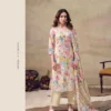 Hermitage Iznik Lawn Cotton Chikankari Schiffli Embroidered Dress Material Wholesale