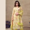 Hermitage Iznik Lawn Cotton Chikankari Schiffli Embroidered Dress Material Wholesale