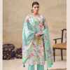 Hermitage Iznik Lawn Cotton Chikankari Schiffli Embroidered Dress Material Wholesale