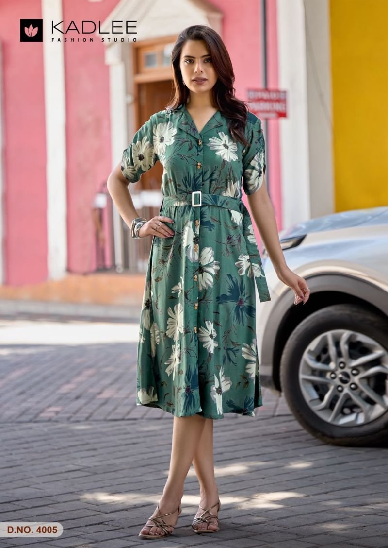 Launching Kadlee Valentine Rayon Flex Printed Fancy One Piece Collection Wholesale 2026