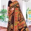 Kashvi Shanti Vol 18 Bright Moss Foil Printed Saree Collection Wholesale