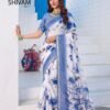 Kashvi Shivam Vol 14 Dull Moss Viscose Printed Saree Collection Wholesale