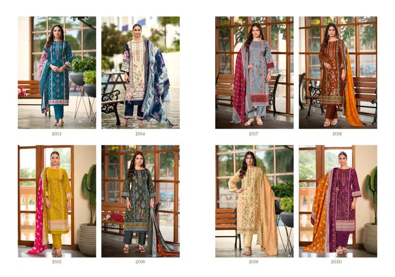 Levisha Madhubala Vol 20 Cambric Lawn Cotton Embroidered Dress Material Wholesale