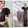 Mahotsav Mohmanthan 25600 Soiree Two Tone Satin Silk Beads Embroidered Saree Collection Wholesale