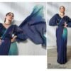 Mahotsav Mohmanthan 25600 Soiree Two Tone Satin Silk Beads Embroidered Saree Collection Wholesale