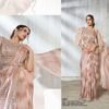 Mahotsav Mohmanthan 25600 Soiree Two Tone Satin Silk Beads Embroidered Saree Collection Wholesale