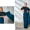 Mahotsav Mohmanthan 25600 Soiree Two Tone Satin Silk Beads Embroidered Saree Collection Wholesale