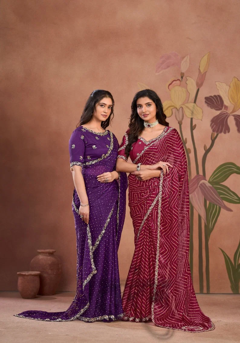 Mahotsav Norita 44700 Tarana Satin Silk Designer Saree Collection Wholesale