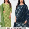 Mcm Bandhani Vol 1 Readymade Pure Cotton Kurti Pant With Dupatta Wholesale