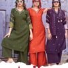 Mittoo Aaika Viscose Weaving Kurti With Pant Dupatta Collection Wholesale