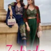 Mittoo Zubeda Vol 2 Roman Silk Thread And Hand Work Blouse With Shrug Bottom Collection Wholesale