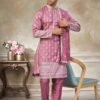Launching Outluk Wedding 44 Silk Embroidered Kurta Pajama With Dupatta Collection Wholesale 2026