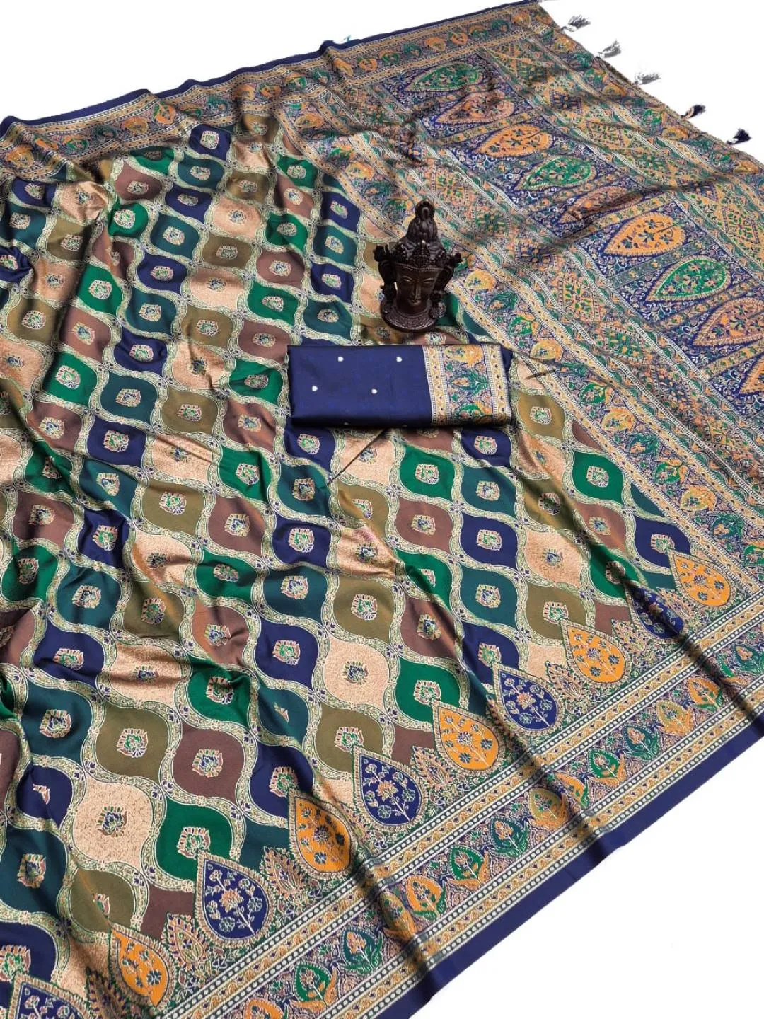 Pooja Pure Banarasi Silk saree Party Wear Collection Wholesale Surat