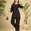 Stylish Lila 158 Heavy Rayon With Multi Embroidery Hand Work Co Ord Set Wholesale 2026