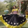 Stylish Mohini 7172 Roman With Lotus flower Gota & Mirror Lace work Navratri Lehenga Choli Wholesale Supplier 2026