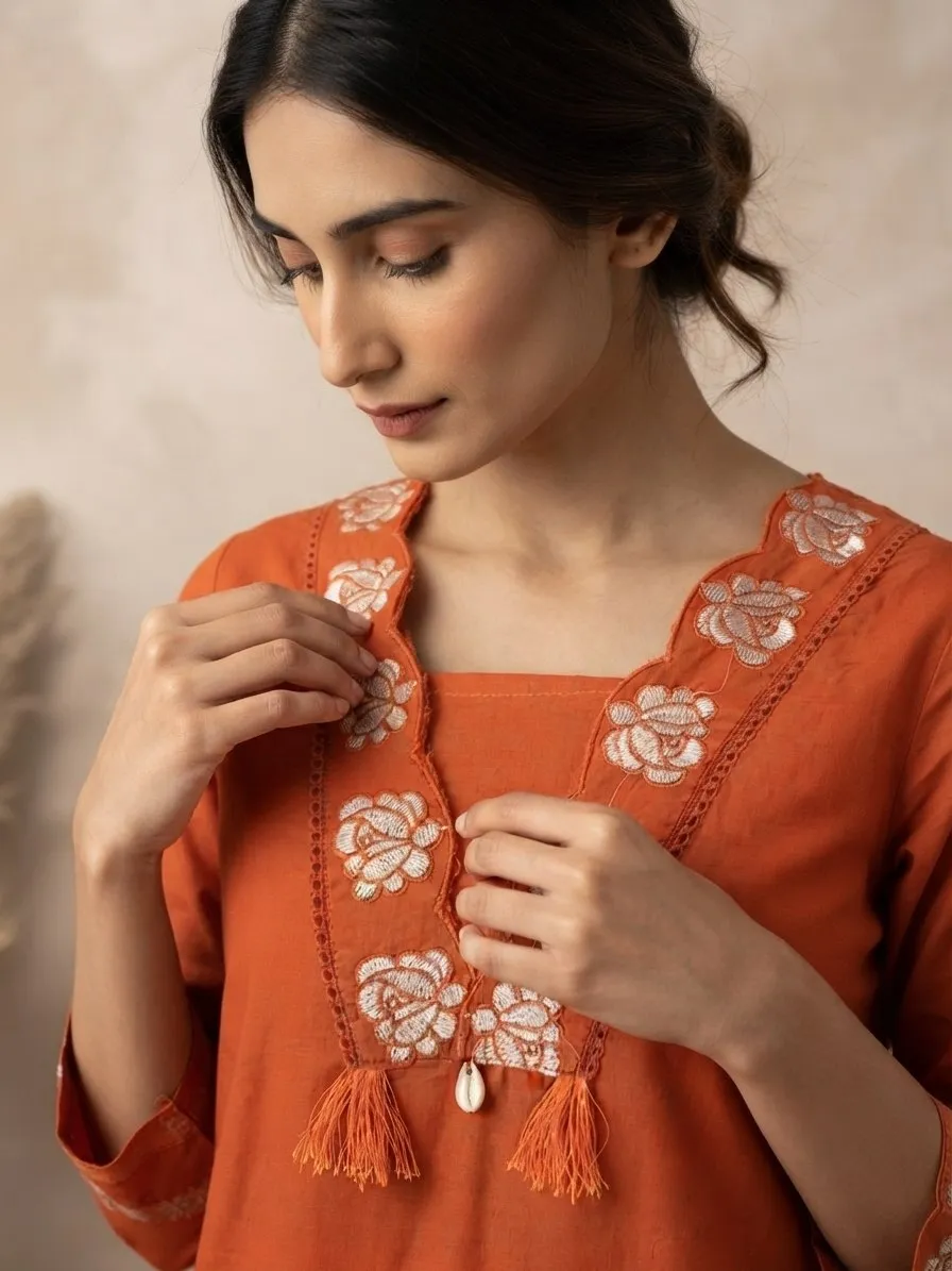 Stylish Shiv 3017 Pure Cotton Embroidered Kurta Pant Dupatta Set Wholesale 2026