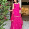 Beautiful Madhuri 271 Georgette Bandhani With Heavy Gotta Patti less Indo Western Wholesale 2026