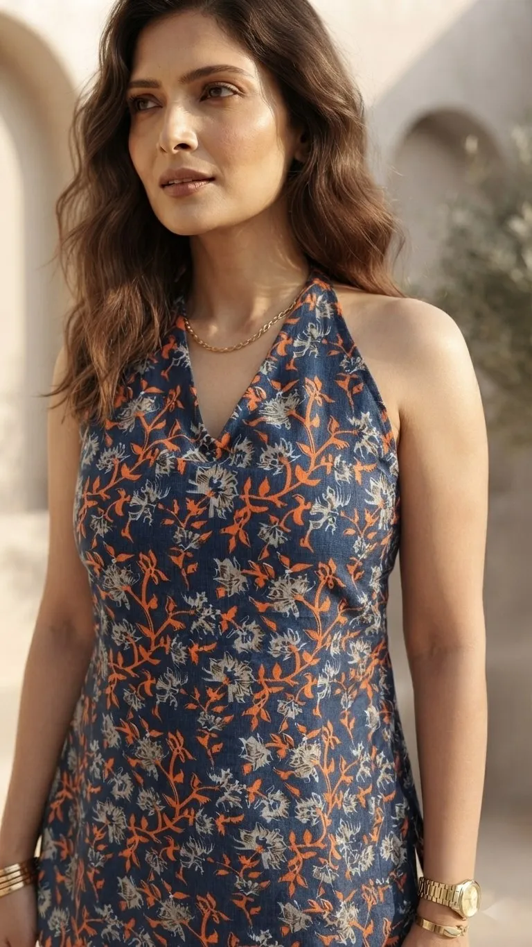 Shiv 1081 Cotton Floral Fancy Short Kurti Wholesale Supplier