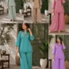 C585 244 Gold Crush Fully Beads & Siquence Work Kurti Koti Plazzo Set Wholesale