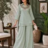Beautiful C585 244 Gold Crush Fully Beads & Siquence Work Kurti Koti Plazzo Set Wholesale 2026