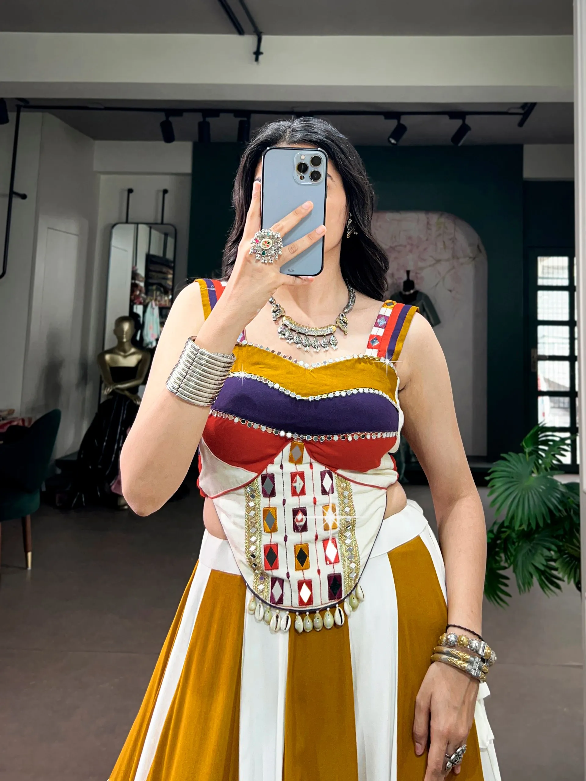 Launching WMN 1775 Rayon Gota Patti with Mirror Work Navratri Lehenga Choli Wholesale 2026