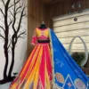 C585 192 Heavy Muslin Cotton with Mirror Work Lehenga Choli Wholesale