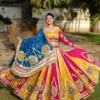 Buy C585 192 Heavy Muslin Cotton with Mirror Work Lehenga Choli Wholesale 2026