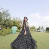 Beautiful Moni1268 Bandhani Print with Kutchi work Navratri Special Gown Wholesale 2026