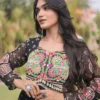 Beautiful Moni1268 Bandhani Print with Kutchi work Navratri Special Gown Wholesale 2026