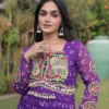 Beautiful Moni1268 Bandhani Print with Kutchi work Navratri Special Gown Wholesale 2026