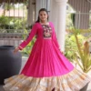 Beautiful Mohini 9345 Reyon With Kutchi Work Navaratri Collecation Wholesale 2026