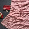 WMS Georgeete With Butterfly Handwork Saree Wholesale Supplie