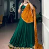 WMN 1761 Georgette With Bandhani Navratri Lehenga Collection Wholesale