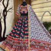 Latest C585 194 Heavy Muslin Cotton With Mirror Work Navratri Lehenga Choli Wholesale 2026
