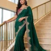 WMS Embroidery With Meena work Saree Wholesale Supplier