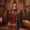 C585 195 Muslin Cotton With Mirror Work Navratri Traditional Lehenga Chaniya Choli