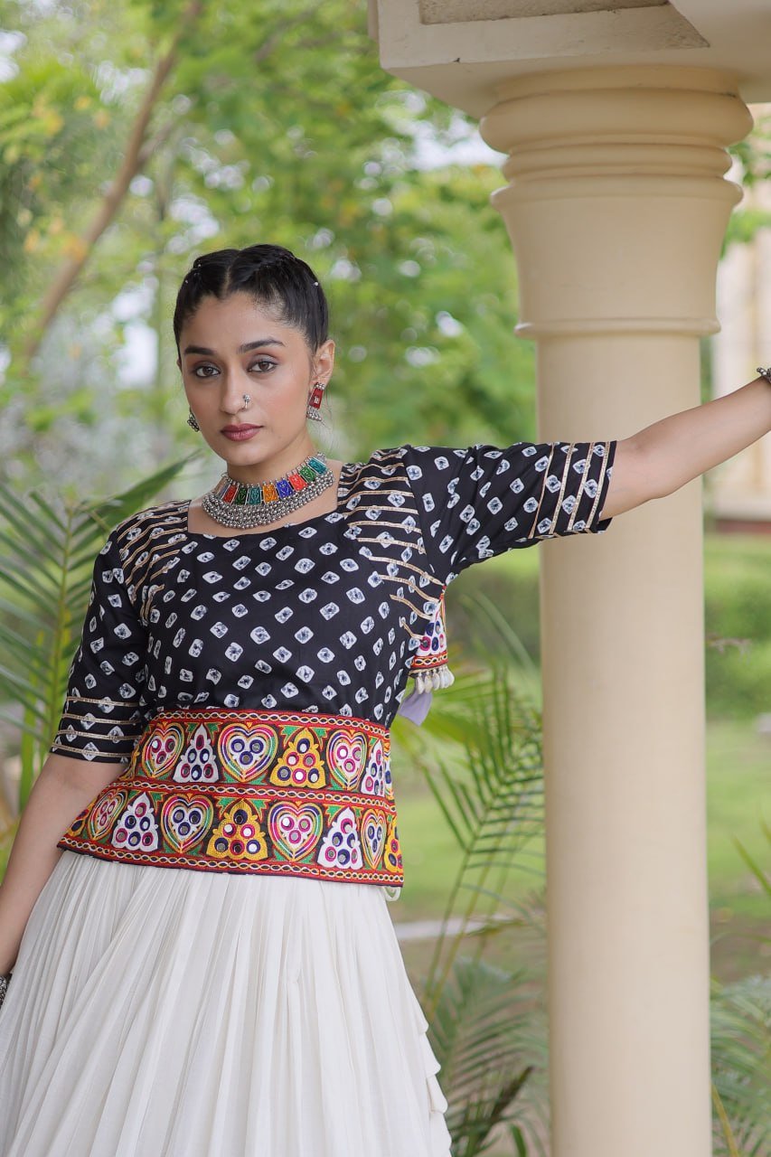 Mohini 7180 Cotton Gota-Patti Work Navratri Lehenga Choli Wholesale
